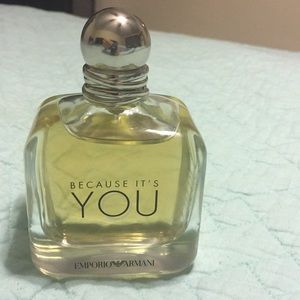 Because it’s you Giorgio Armani 3.4oz edp new.